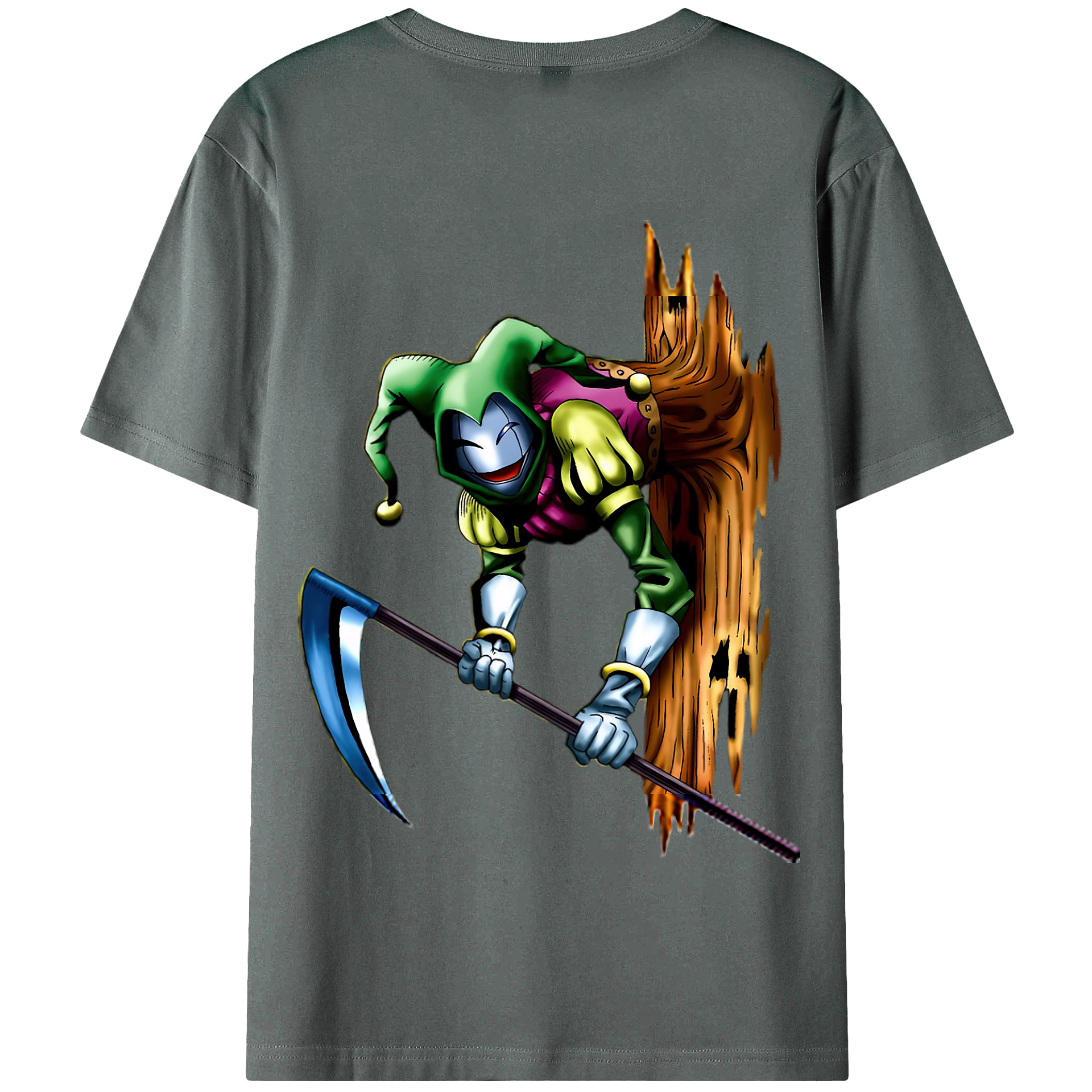 （画像用） 遊☆戯☆王 Yu-Gi-Oh! 綿100％半袖Tシャツ（背面プリント）
